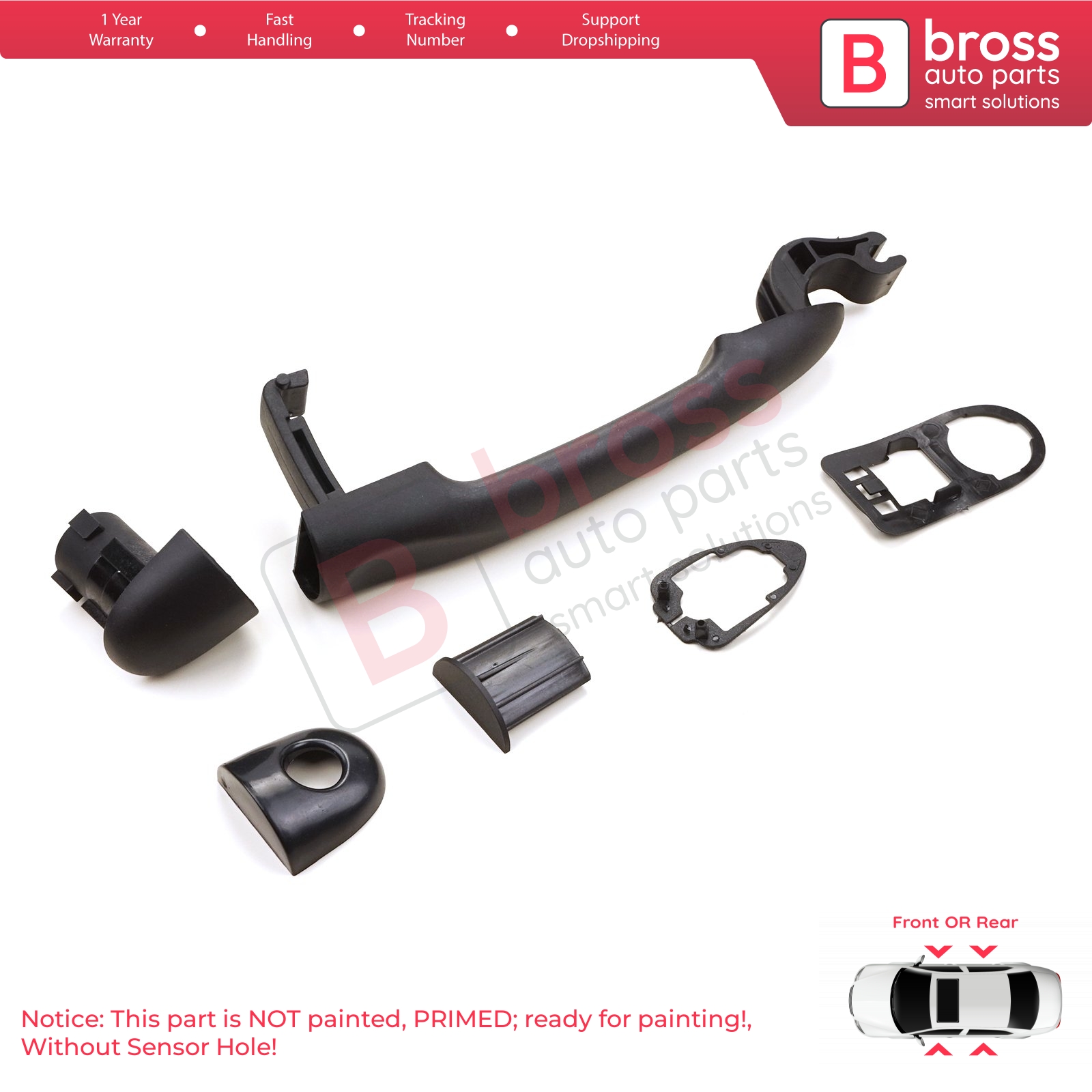 小物 RURUR Door Handle 806B02596R For Renault Fluence Megane 3 Clio 4 Scenic