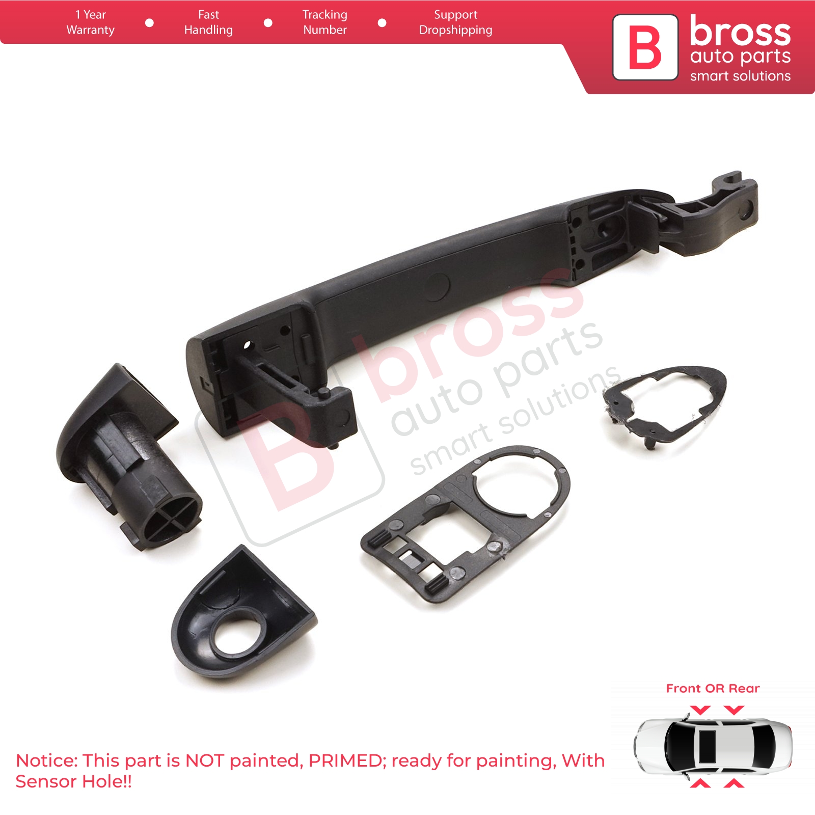 Door Handle W Sensor 806706656R For Renault Fluence Megane 3 Clio
