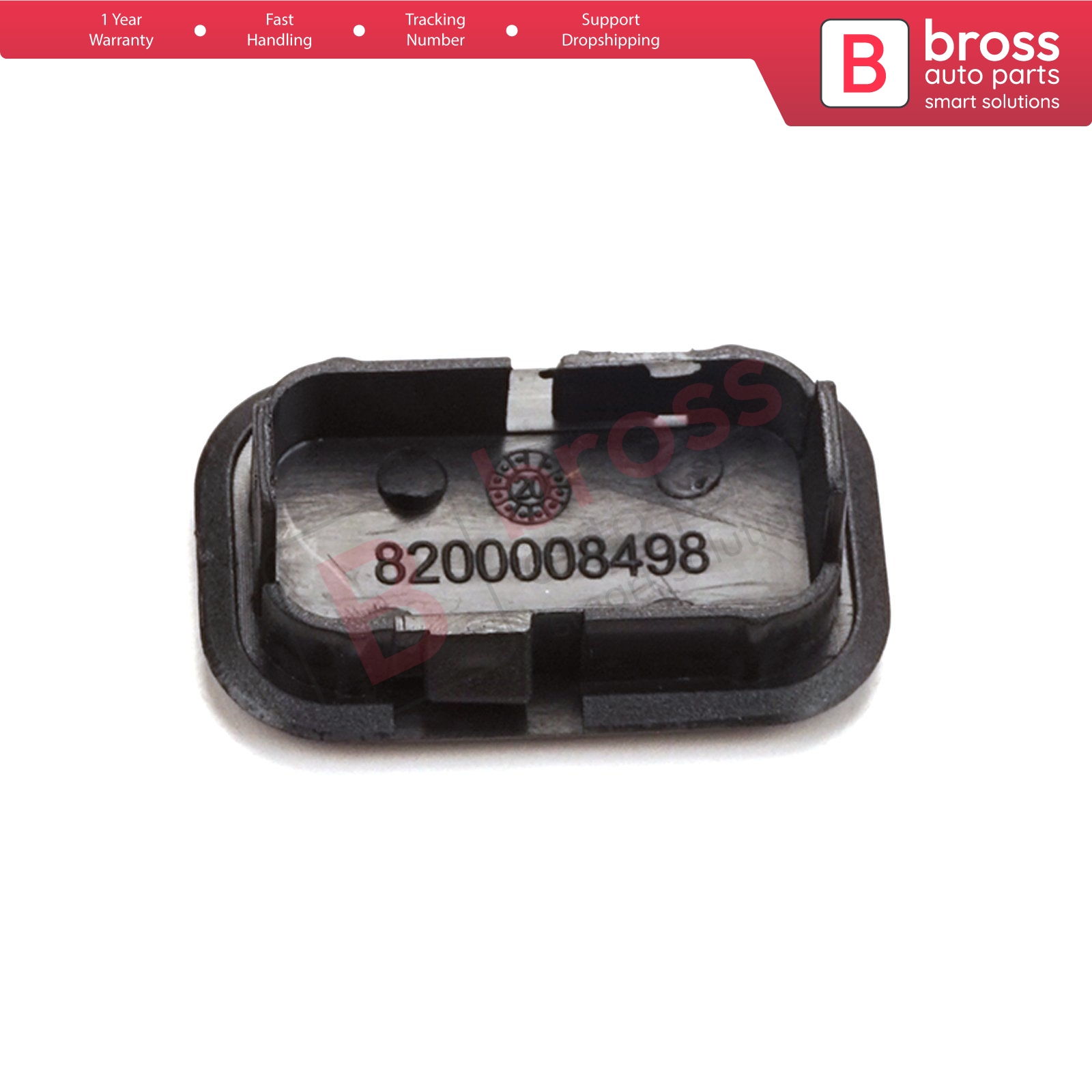Couvercle De Capteur De Porte Sans Clé ESC Réf EDP1194 Compatible Renault Mégane Scénic Clio Vel Satis - Remplacement OEM 8200641966