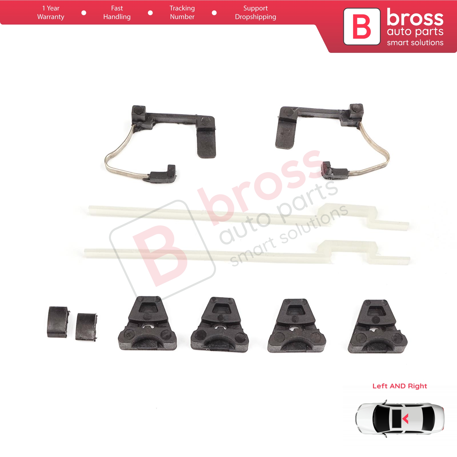 Classe C Kit Réparation Toit Ouvrant Mercedes W205, W177, Classe C, CLA, A, E - Pièce Détachée Kit Toit Ouvrant