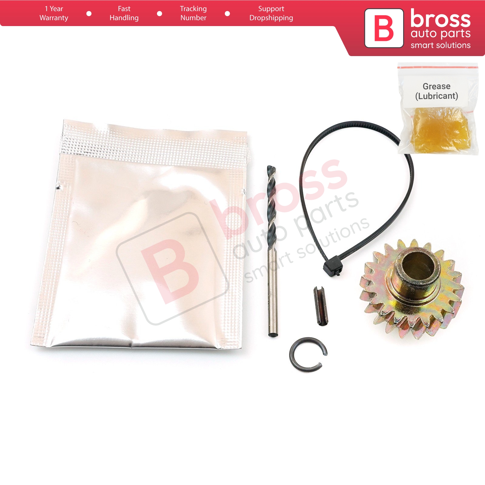 Seat Height Adjuster Motor 5609780 Repair Gear New For Dodge Ram