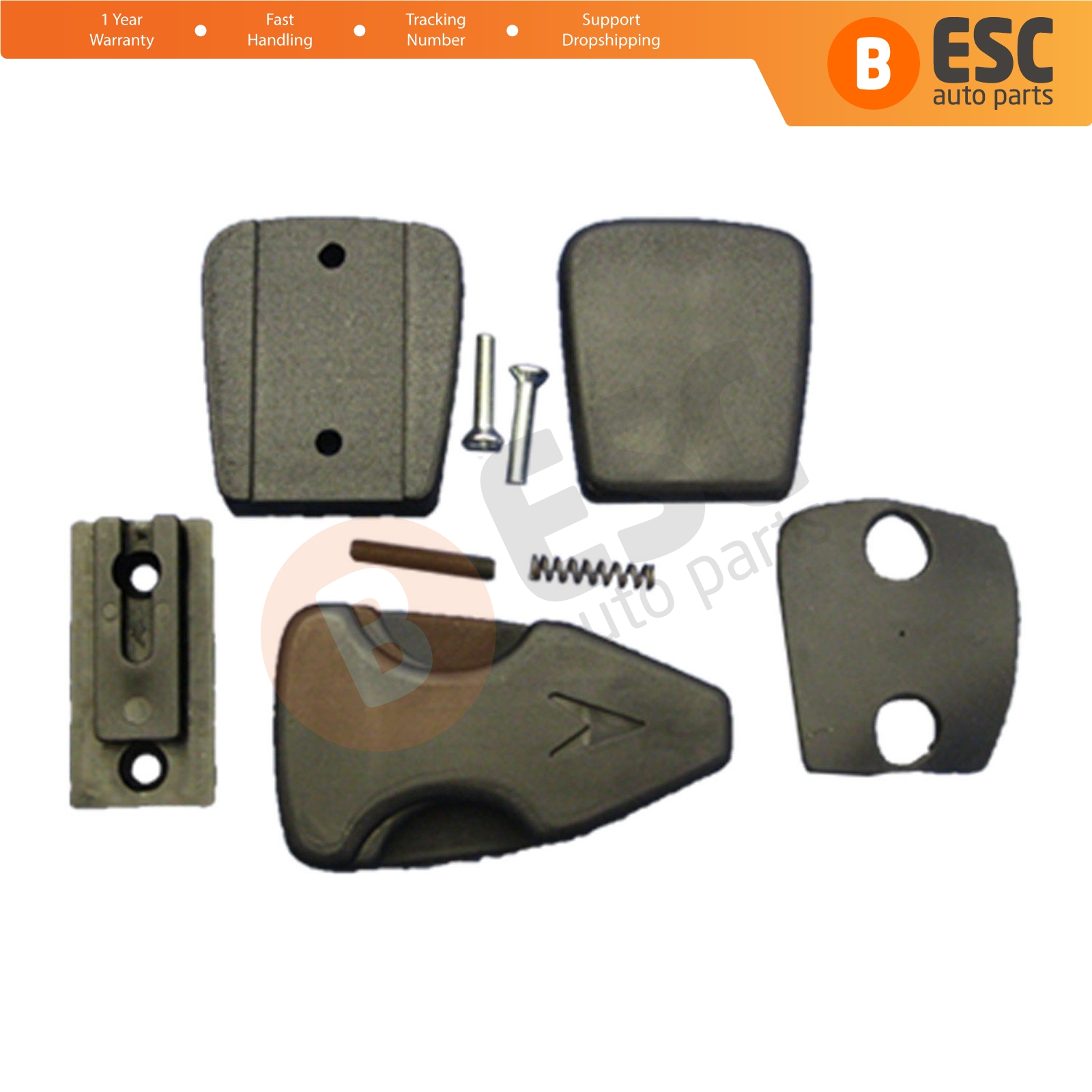 Side Sliding Window Glass Opener Button for Ford Transit MK6 V184 T16 2000-2006 - Picture 3 of 3