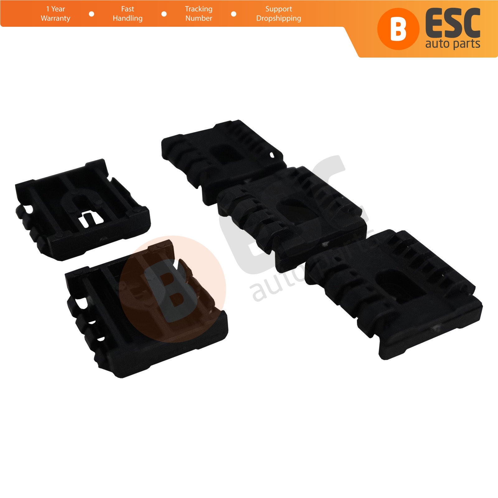 Bus Body Moulding Window Edge Clamp LARGE Clips A0079882378 for Mercedes Travego - Picture 3 of 4