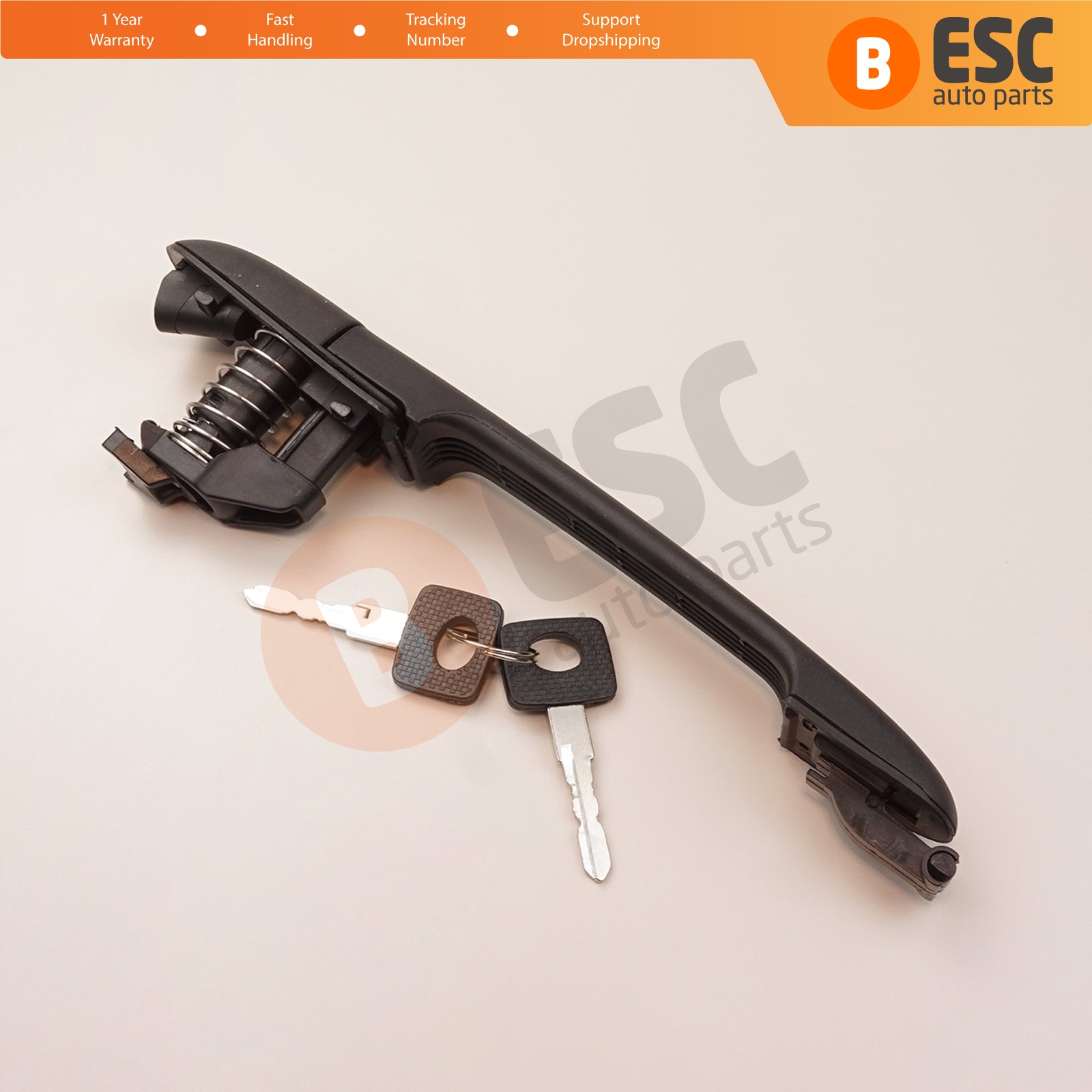 Exterior Door Handle with Keys for Mercedes Sprinter 96-2006 Vito W638 VW LT MK2