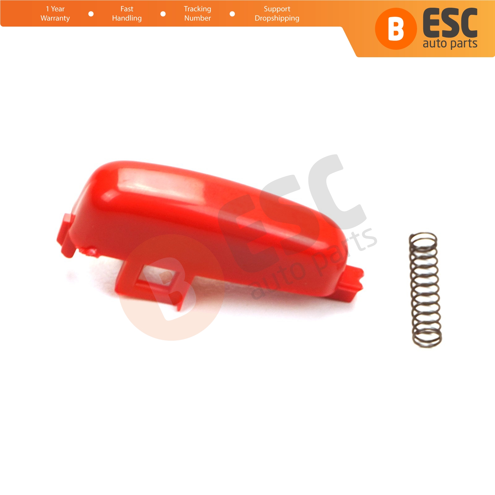 Parking Hand Brake Button Cover RED for Opel Mokka A X Buick Encore Tracker Trax