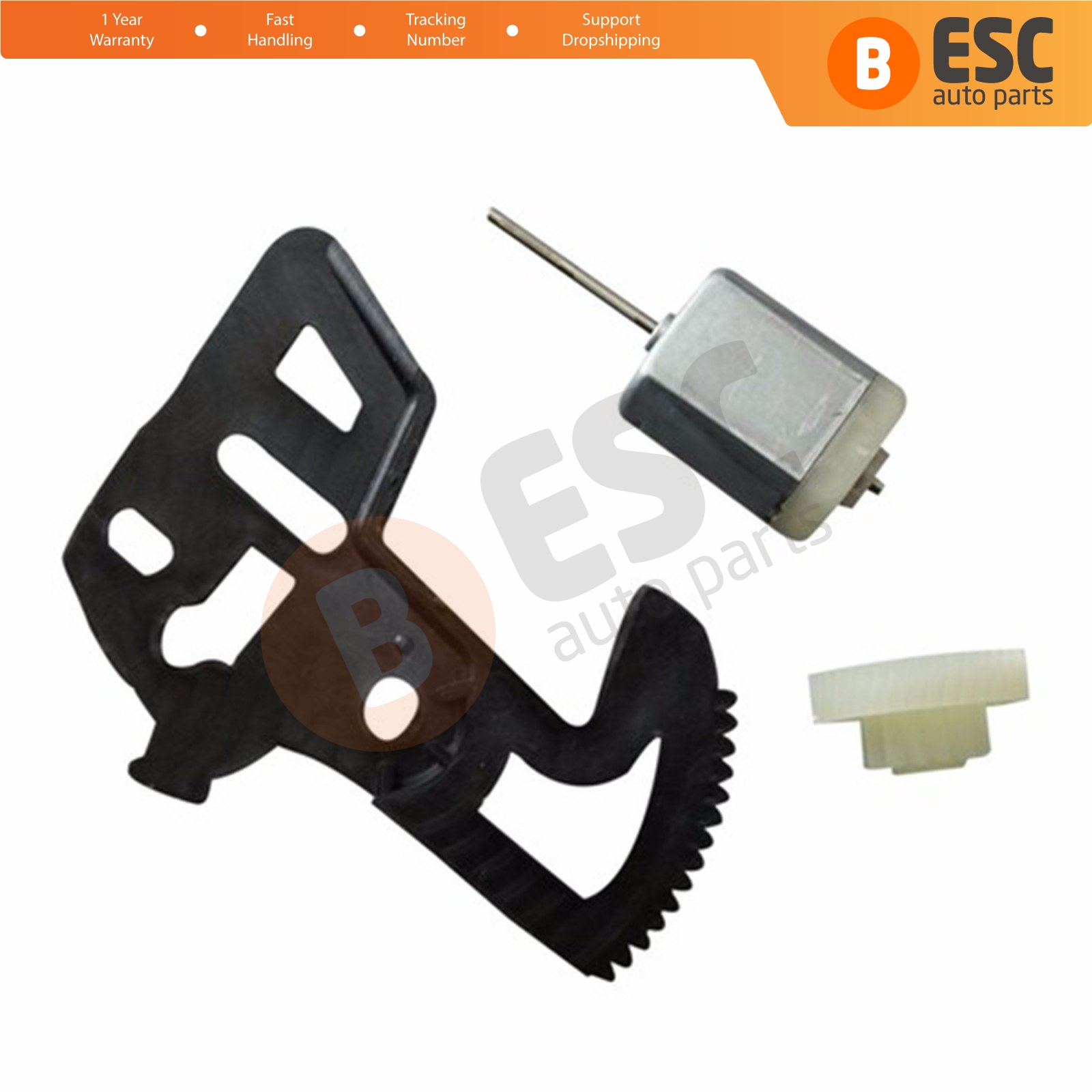 Side Sliding Door Lock Gear Motor Set 7H0827201BA for VW Caddy MK3 T5 Caravelle