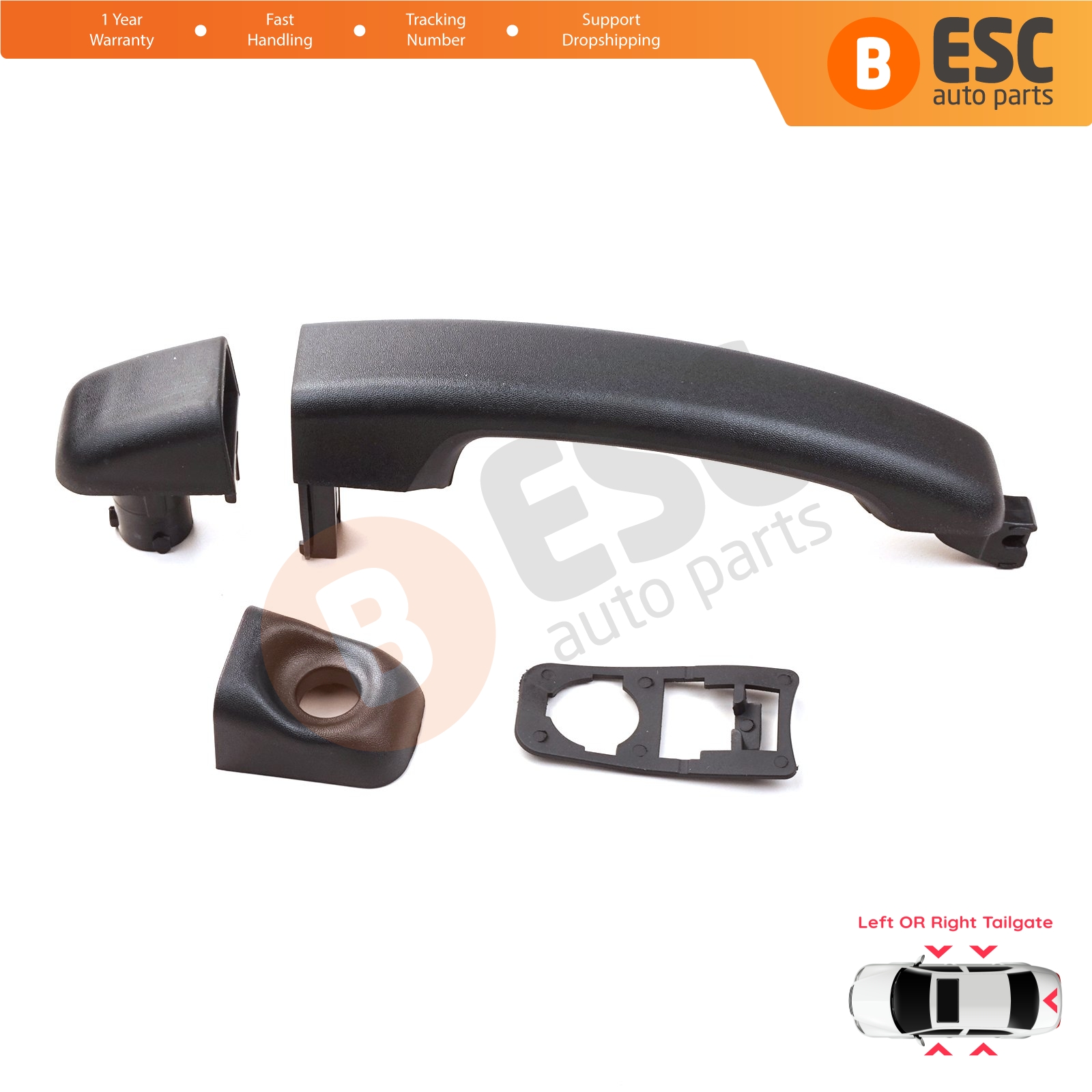 Outside Front Door Handle 806075963R for Renault Master Nissan NV400 Opel Movano
