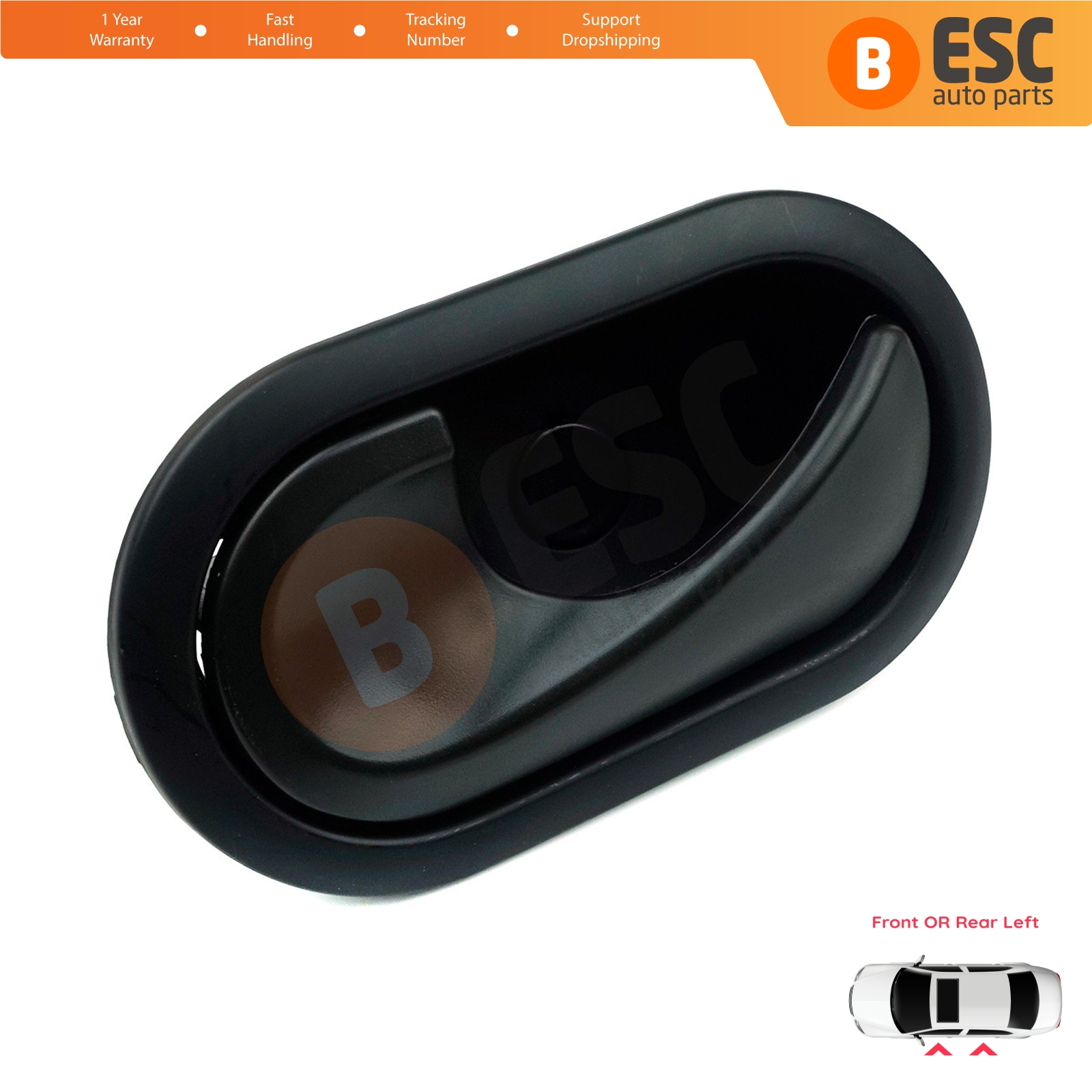 Left Door Handle for Renault Scenic Megane Kangoo MK2 Clio Master MK3 Sandero I