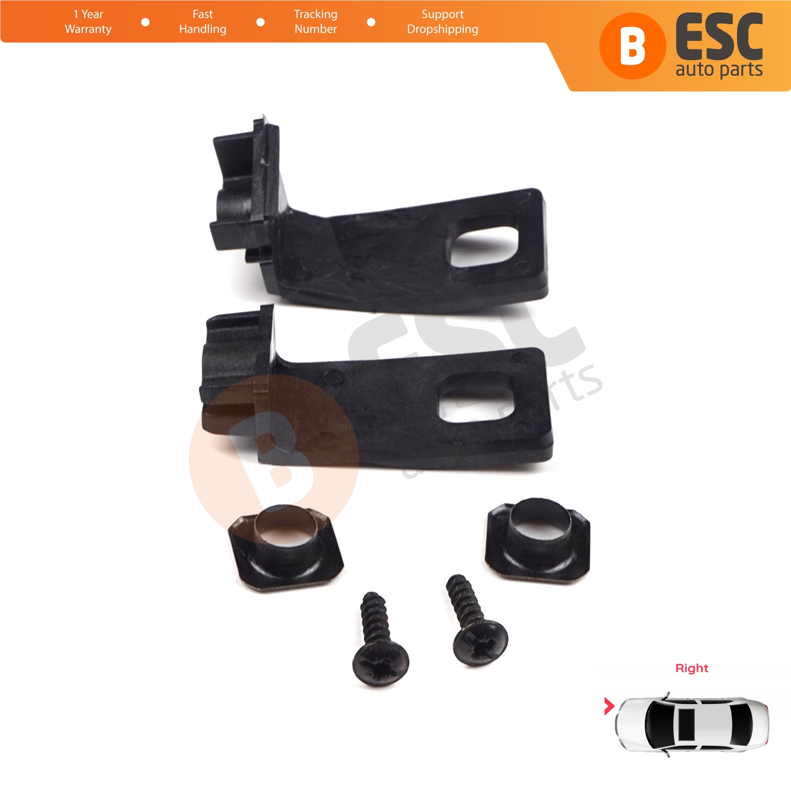 Headlight Repair Bracket Tab Right for VW Golf MK4 A4 1J 1997-2006 1J0998226