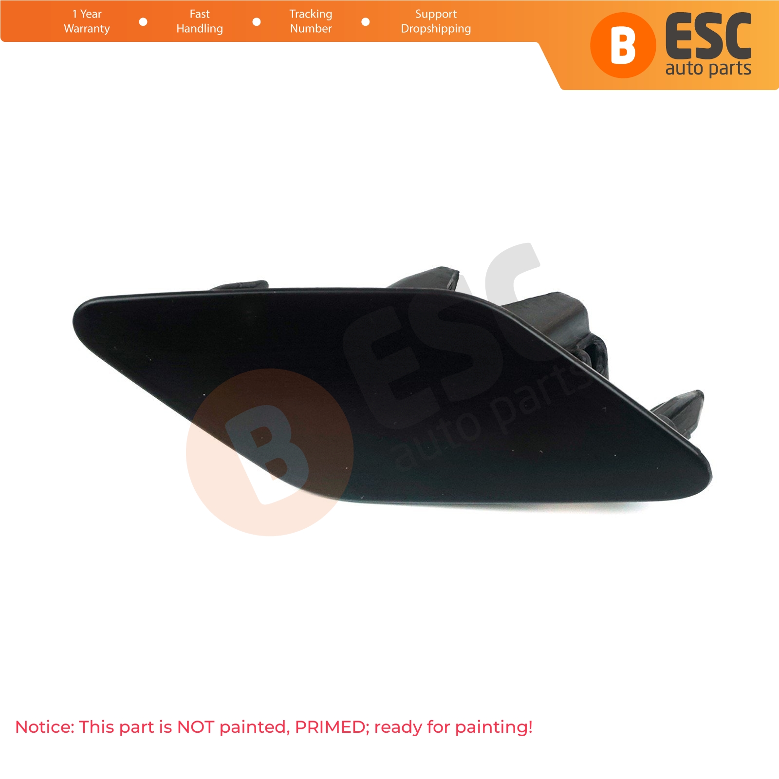 Headlight Washer Cover Cap Right 3G0807938 for VW Passat B8 3G 2015-2019