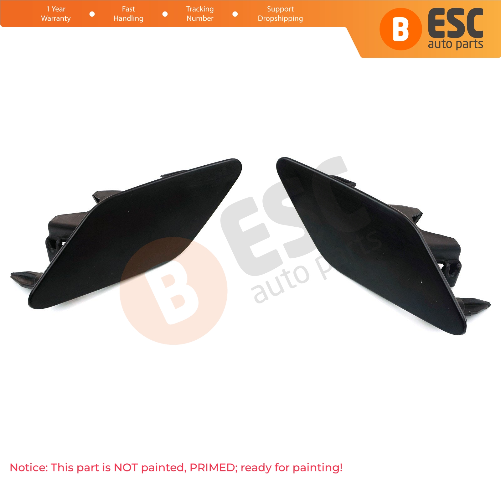 Tanio ESC ESP1019 reflektor przedniego zderzaka osłona spryskiwacza zaślepka przednie sklep