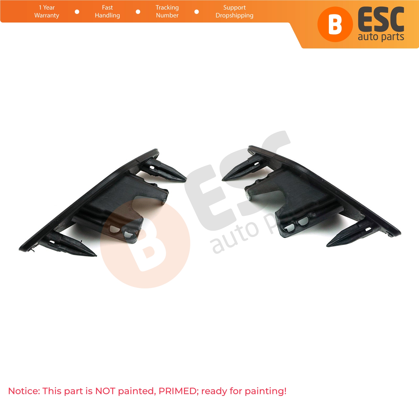 Tanio ESC ESP1019 reflektor przedniego zderzaka osłona spryskiwacza zaślepka przednie sklep