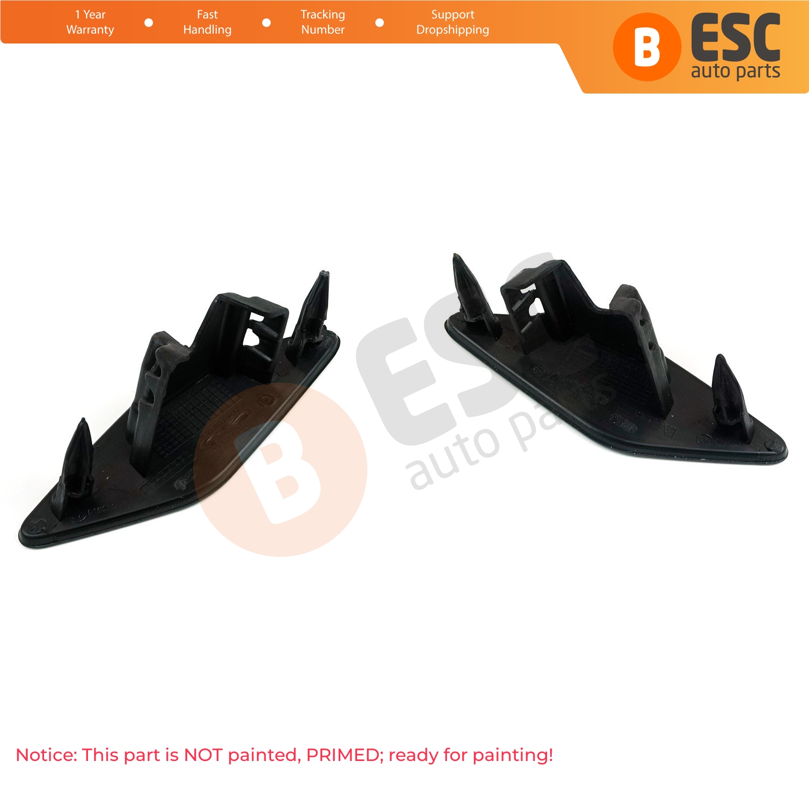 Tanio ESC ESP1019 reflektor przedniego zderzaka osłona spryskiwacza zaślepka przednie sklep