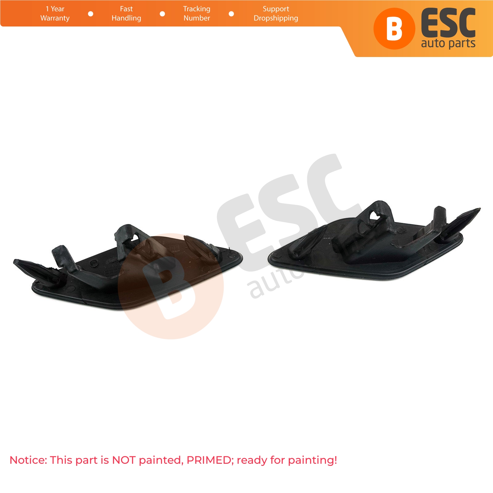 Tanio ESC ESP1019 reflektor przedniego zderzaka osłona spryskiwacza zaślepka przednie sklep