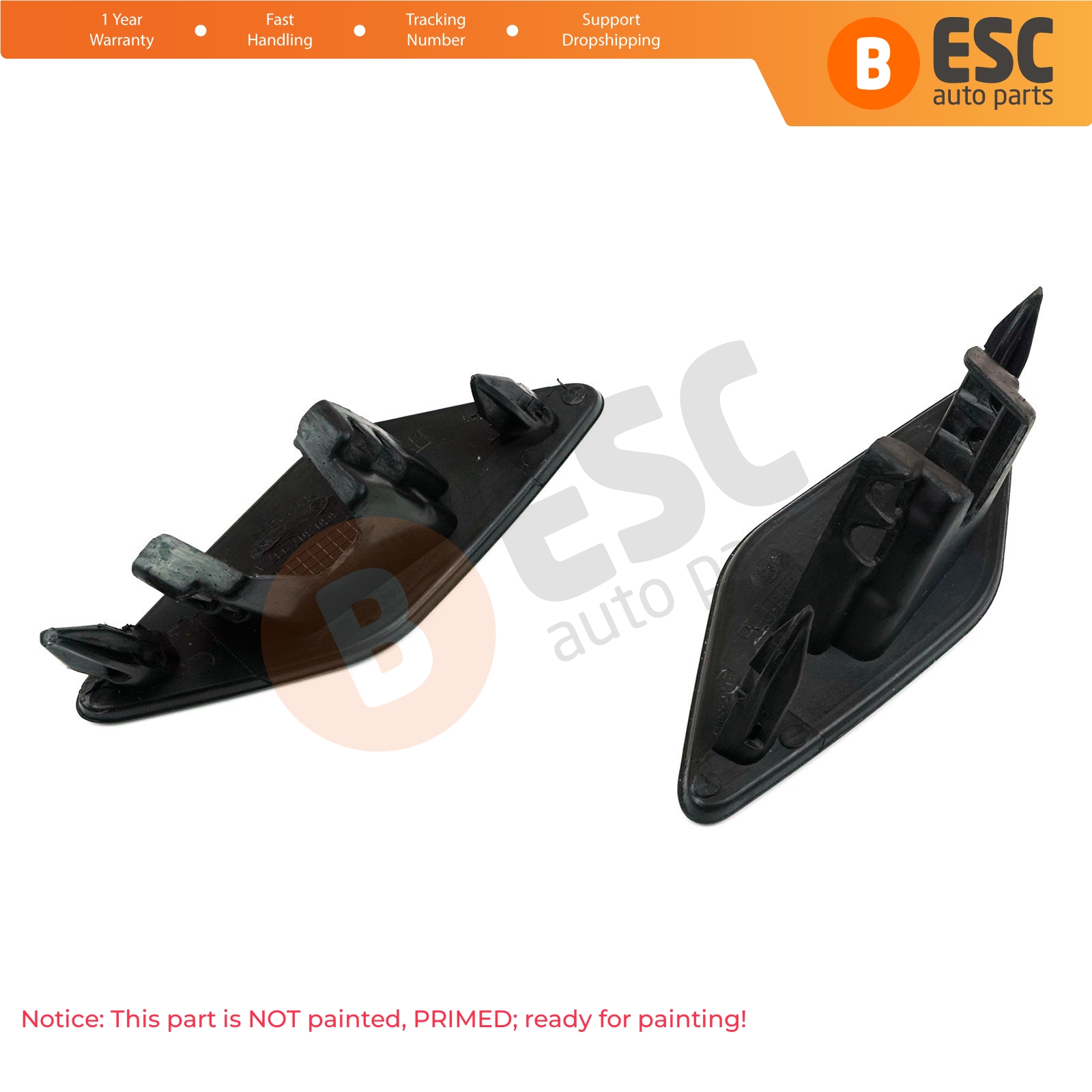 Tanio ESC ESP1019 reflektor przedniego zderzaka osłona spryskiwacza zaślepka przednie sklep