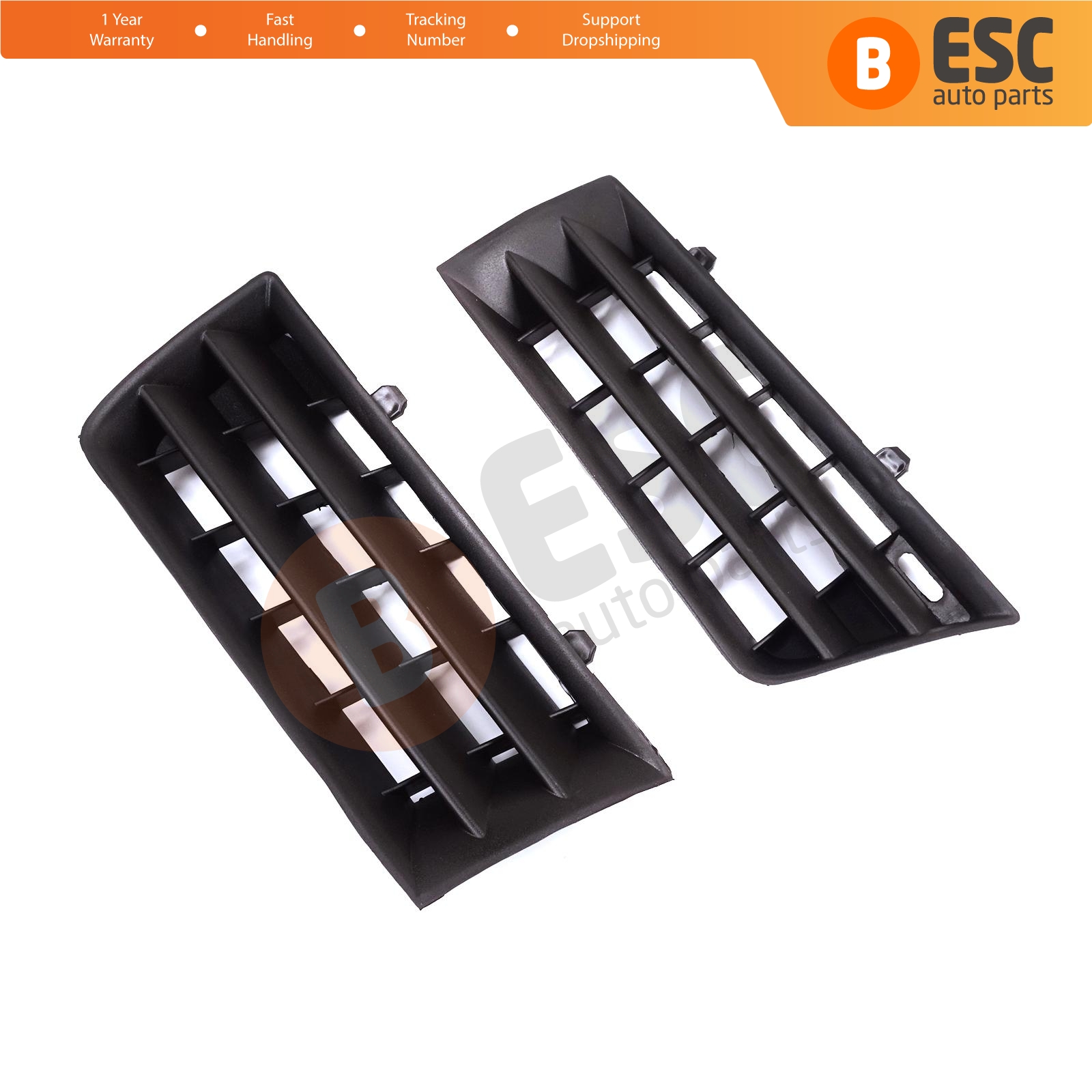 Front Bumper Air Vent Grille Panel Left Right for Renault Megane MK2 2002-2006