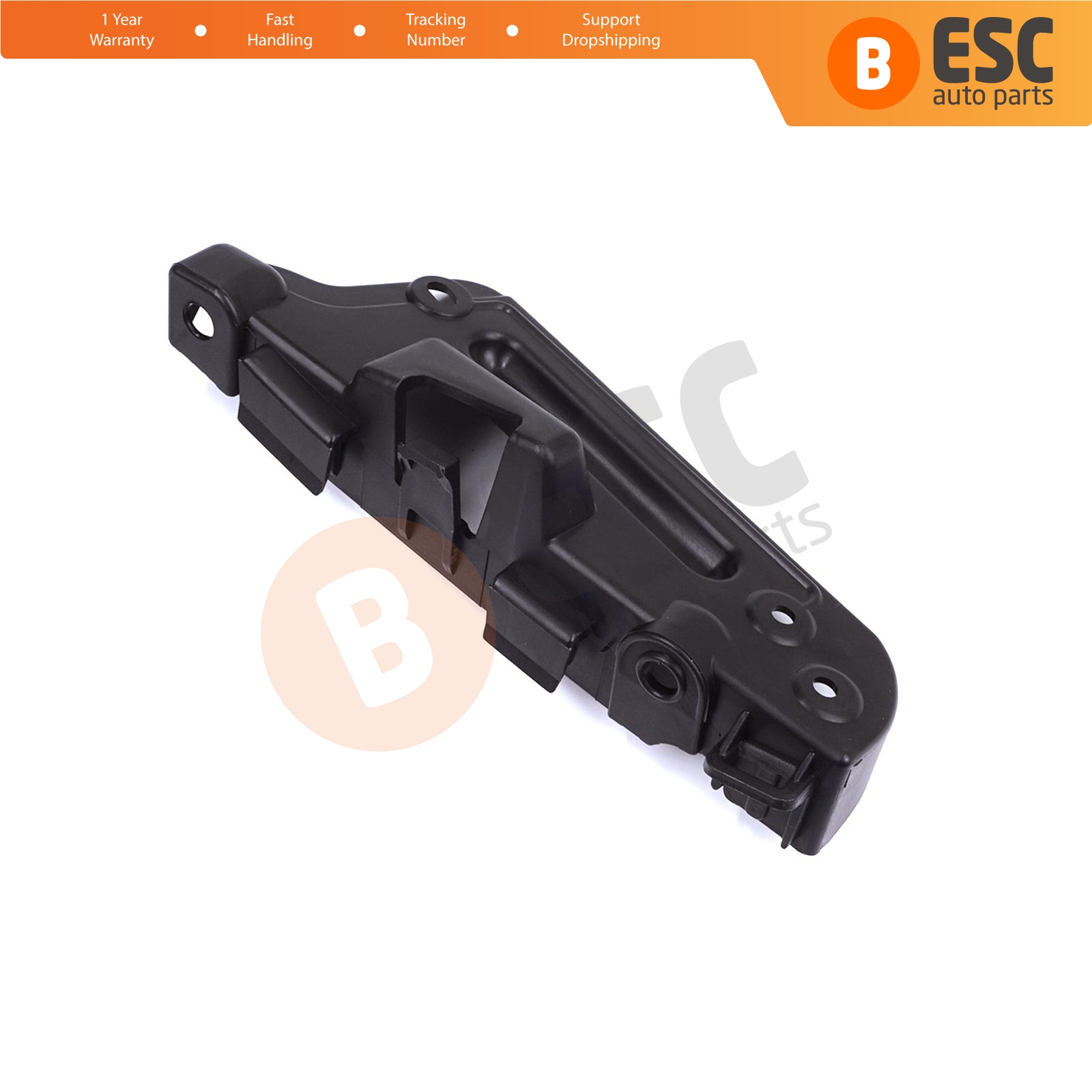 ESC ESP674 Bumper Holder Bracket 8200176036 Rear Left for Renault Megane MK2