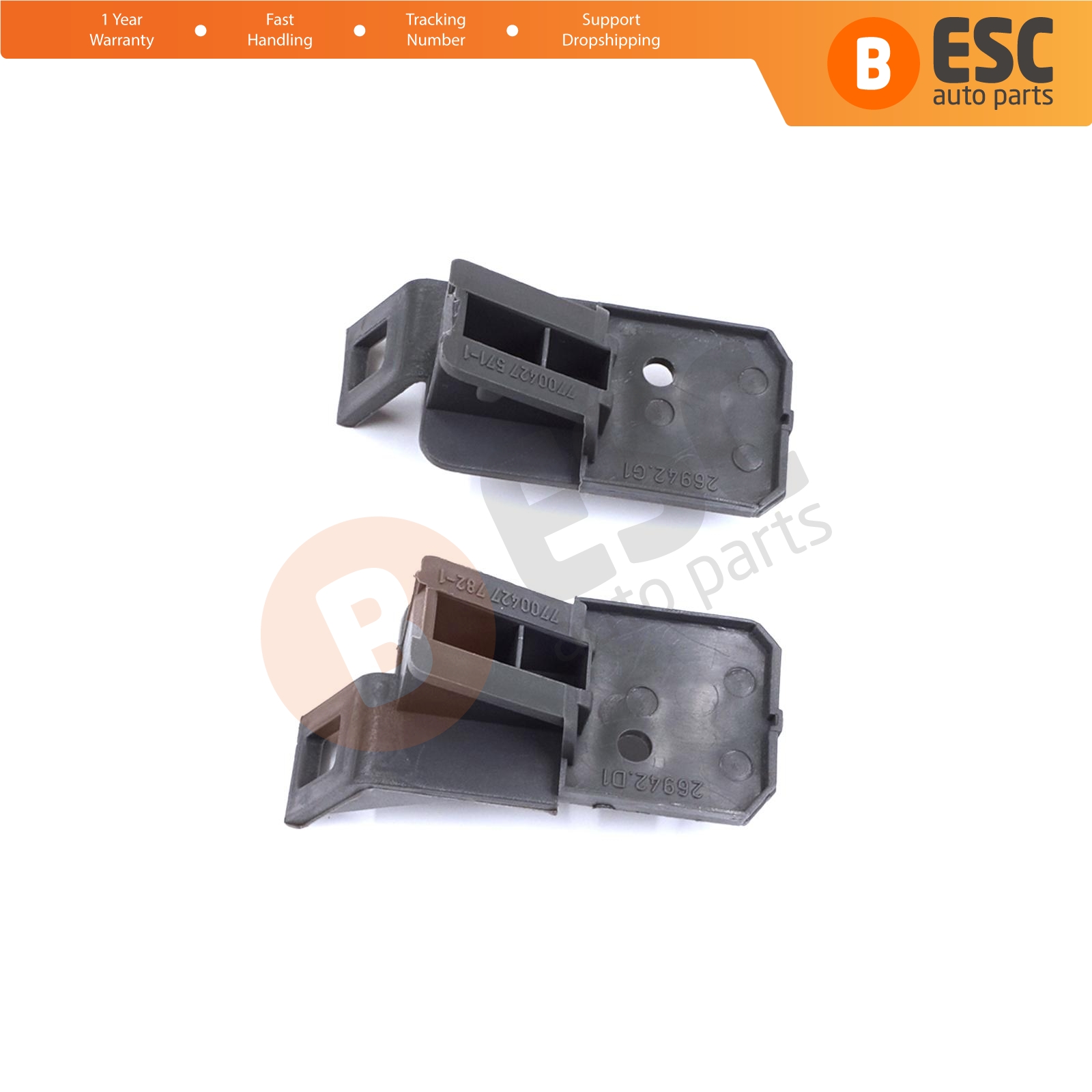 Bumper Connection Bracket Set Front 7700427571 7700427571 for Megane Scenic MK1