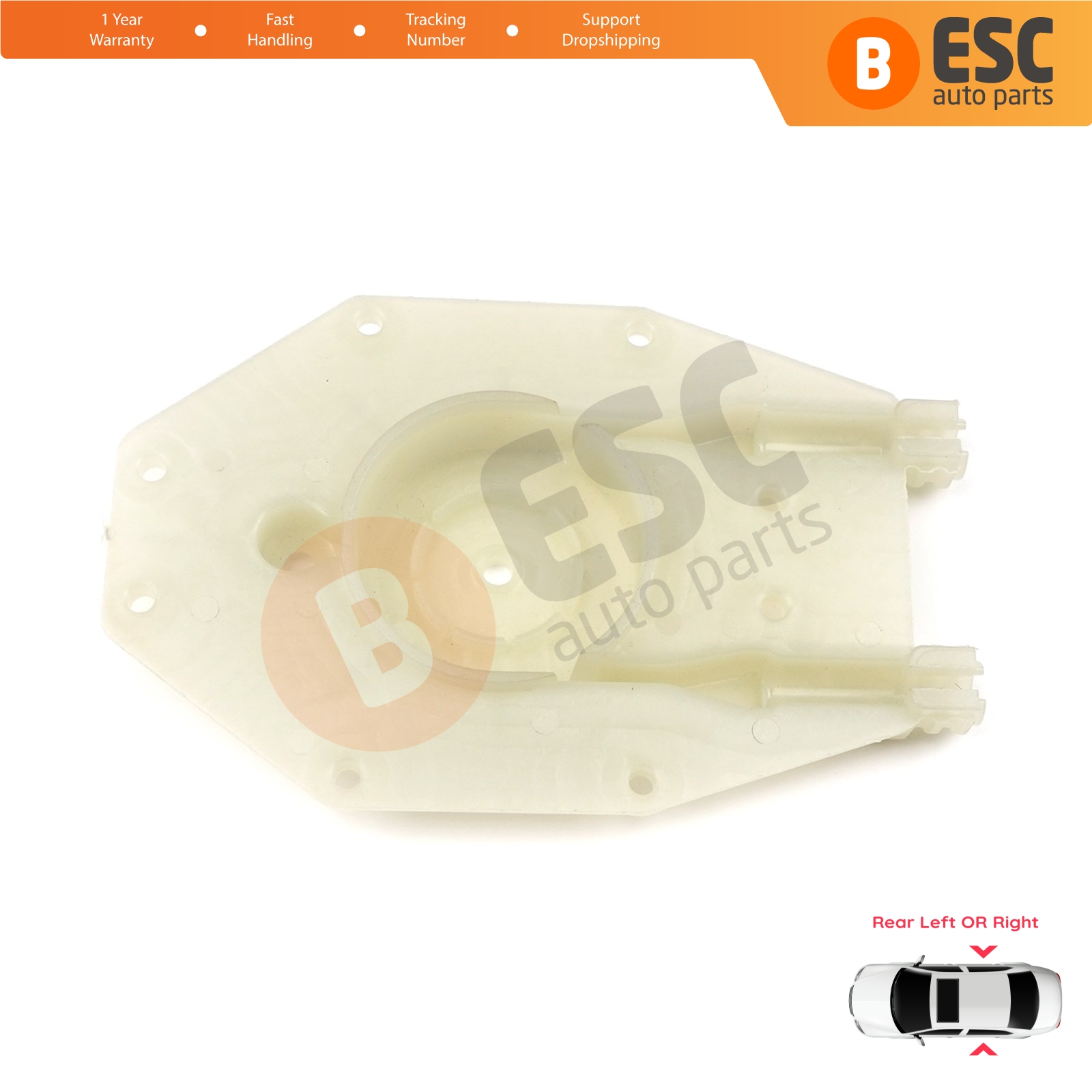 Window Regulator Motor Wheel House Rear Door for BMW 5 Series E39 1996-03/1999