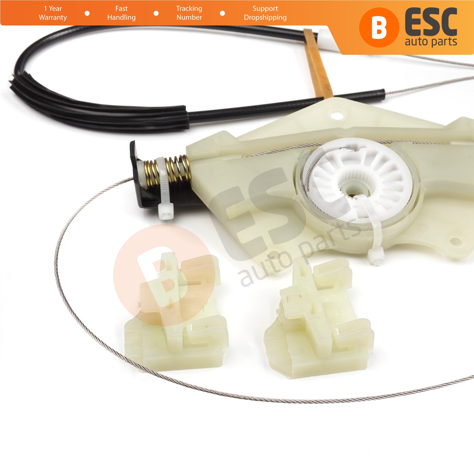 Window Regulator Repair Front Left for VW Passat B5 3B 3BG Superb 3U 3B1837461
