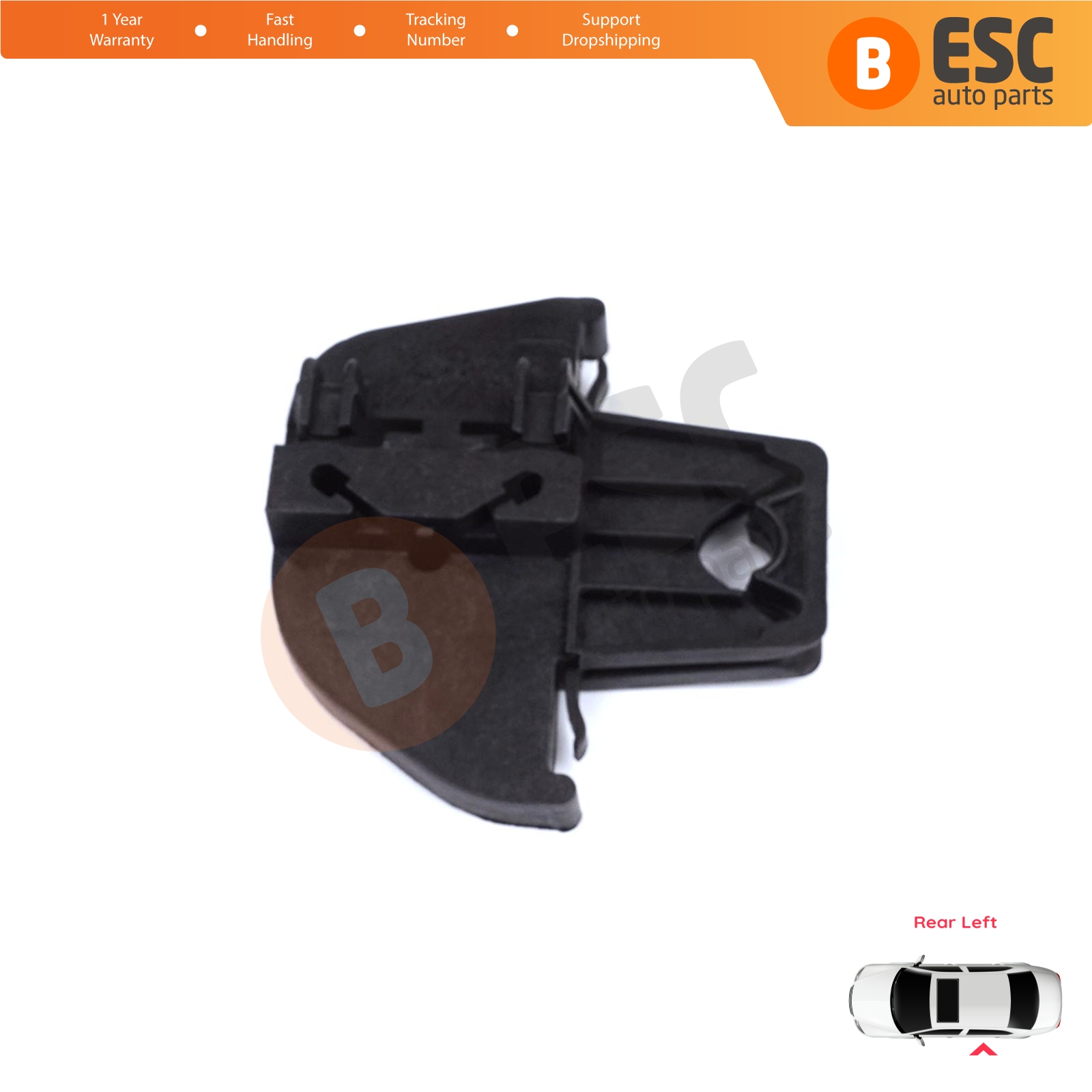 Window Regulator Repair Clips Bracket Rear Left for VW Touran MK1 1T 2003-2015