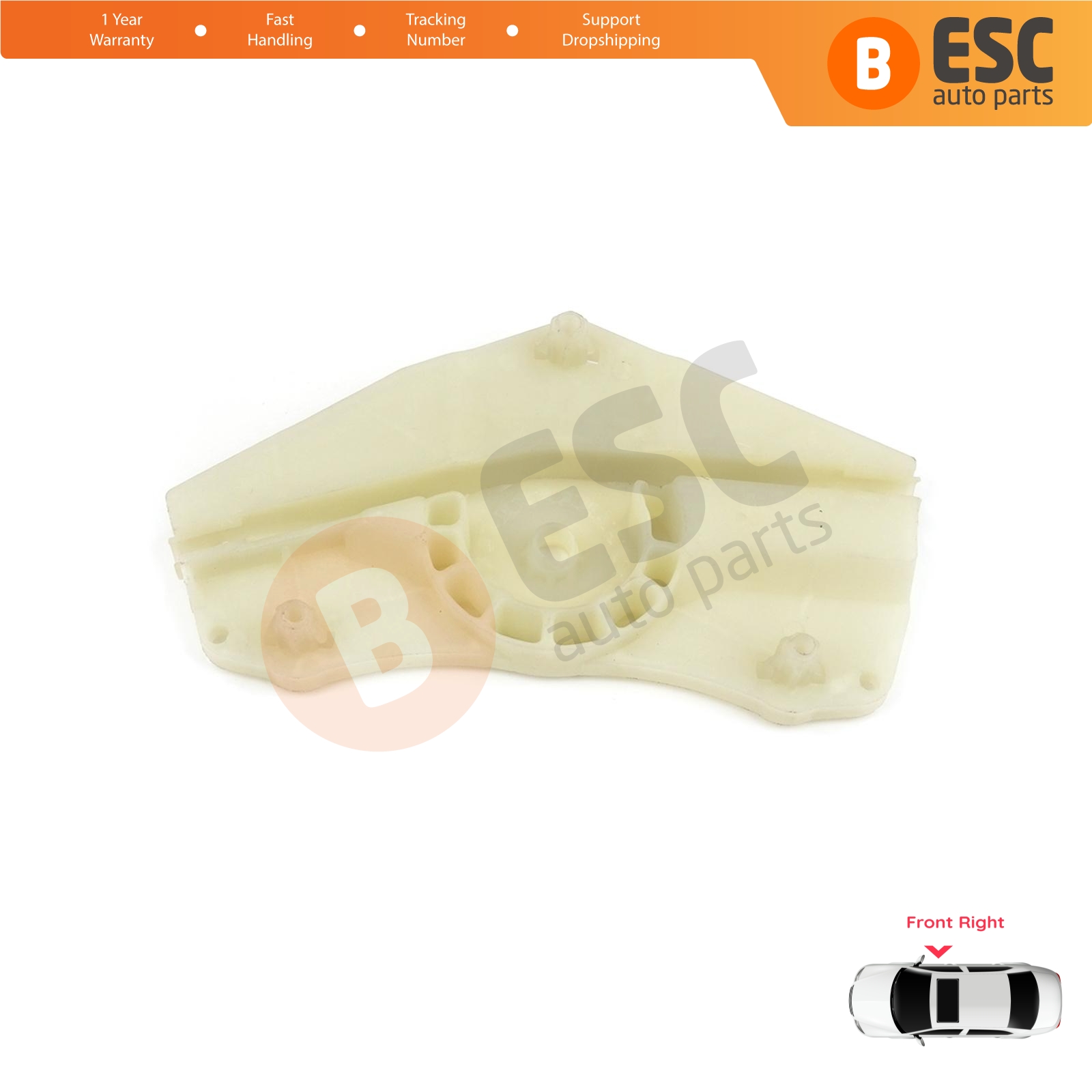 Window Regulator Motor Wheel House Front Right for Jetta Golf 5 Passat B6 B7 CC