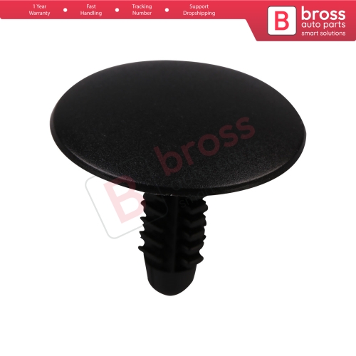 10 Pieces Roof Trim Retainer Black for Chrysler 6501067 Toyota 90467 08104