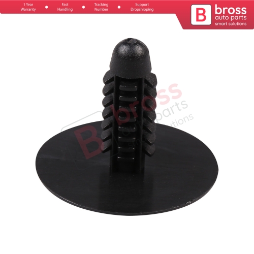 10 Pieces Roof Trim Retainer Black for Chrysler 6501067 Toyota 90467 08104