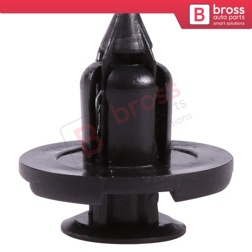 10 Pieces Push Type Retainer Black for Nissan 01553 09321 Mitsubishi MR328954 Toyota 90044 68320 DAIHATSU 90044 68320