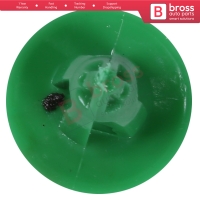 10 Pieces Door Trim Panel Retainer Green for Audi VW 893867290...