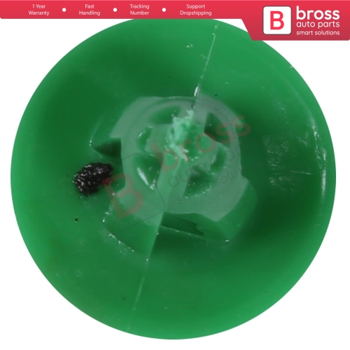 10 Pieces Door Trim Panel Retainer Green for Audi VW 893867290...