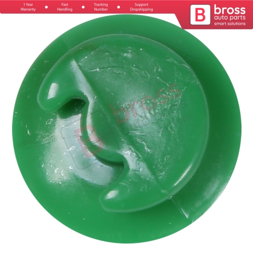 10 Pieces Door Trim Panel Retainer Green for Audi VW 893867290...