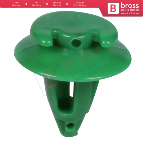 10 Pieces Door Trim Panel Retainer Green for Audi VW 893867290...