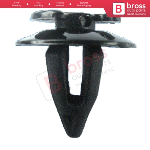 10 Pieces Door Trim Panel Retainer Black for Audi VW 893867290...