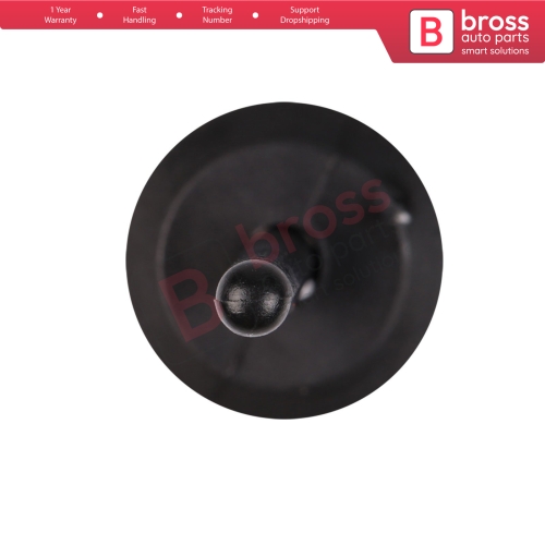 10 Pieces Black Nylon Rivets for GM 14063981 Ford N803043 S Chrysler 6500911...