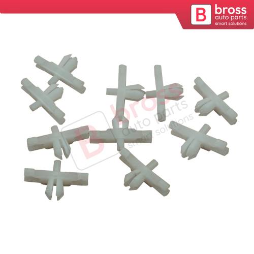 10 Pieces Body Side Moulding Clip for Volvo 591 740