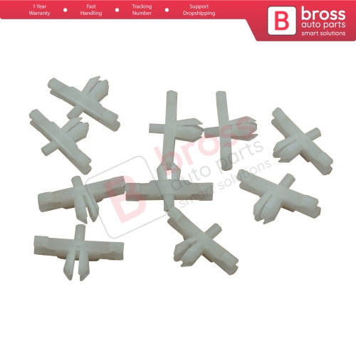 10 Pieces Body Side Moulding Clip for Volvo 591 740