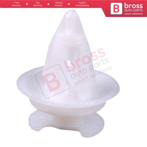 10 Pieces Door Trim Panel Retainer Clips White for BMW 51411885961...