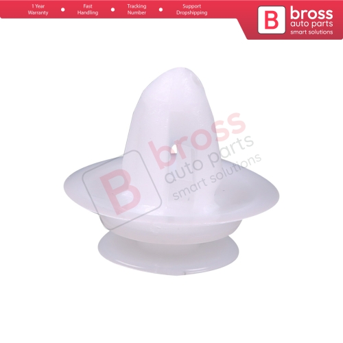 10 Pieces Interior Door Trim Panel Retainer Roof Headliner Clip White for Mercedes 0089880978...