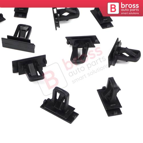 10 Pieces Rocker Panel Bumper Clips for Jeep 55156429AA