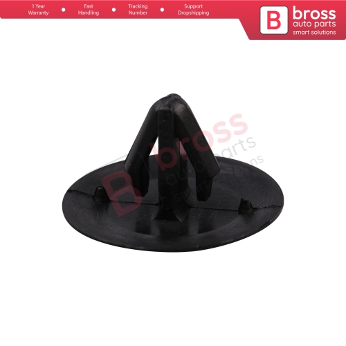 10 Pieces Hood Insulation Retainer Black for Hyundai 81126 37010