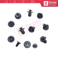 10 Pieces Bumper Clip for Honda 91503 SP0 003 Mazda FB0156964 Nissan 01553 01285