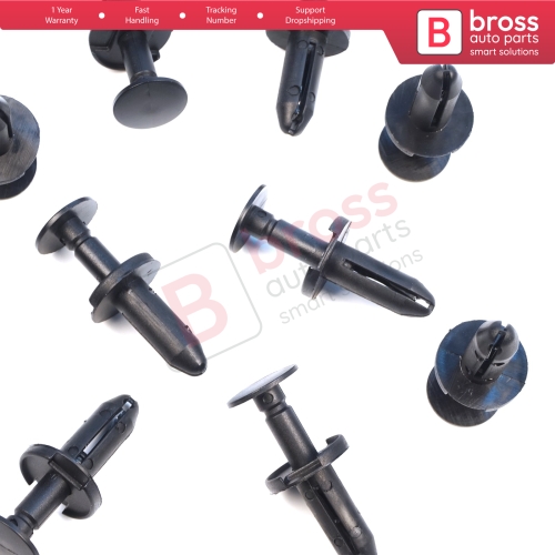 10 Pieces Fascia Push Type Retainer for Chrysler 6504521
