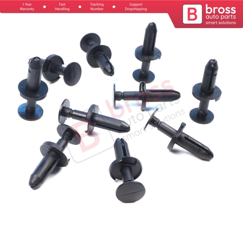 10 Pieces Fascia Push Type Retainer for Chrysler 6504521