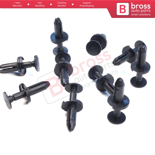 10 Pieces Fascia Push Type Retainer for Chrysler 6504521