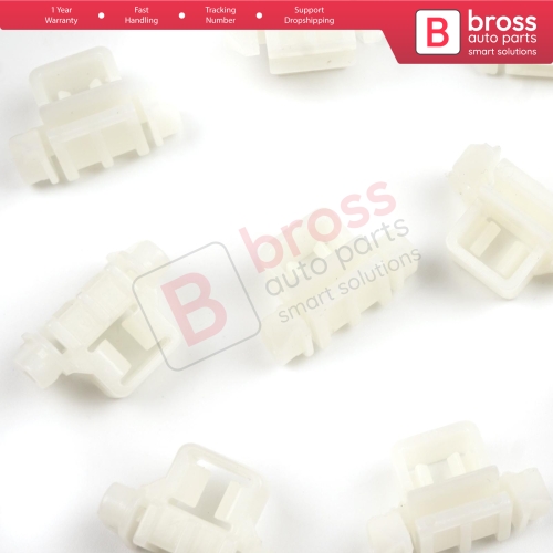 10 Pieces Upper Moulding Fastener Clip for Mercedes 0019885181