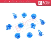 10 Pieces Door Trim Panel Retainer Clip Fastener for Ford Sierra Mk1 Mk2 6099812 E865063S