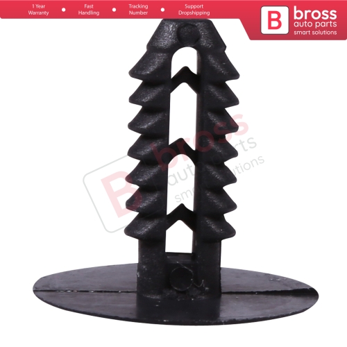 10 Pieces Trim Panel Retainer Black for Fiat 1300433670...