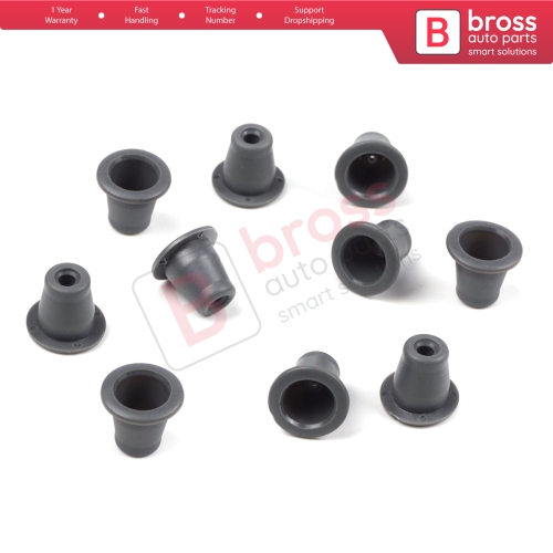 10 Pieces Fender Moulding Grommet for Opel 129943