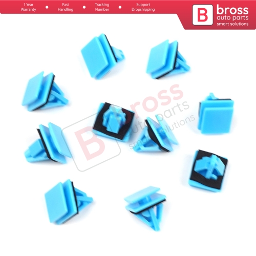 10 Pieces Side Moulding Clips for Kia 87758 3L000